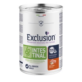 BOX4 EXCLUSION DIET INTESTINAL ADULT ALL BREEDS MAIALE E RISO 400 GR.